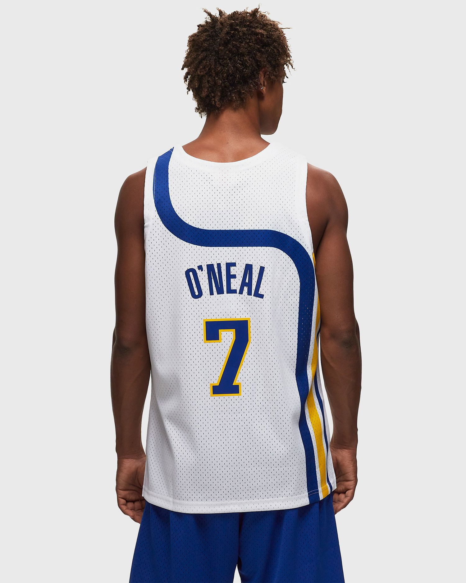 Dres Mitchell & Ness NBA SWINGMAN JERSEY INDIANA PACERS HWC 2003-04 JERMAINE O'NEAL #7 Biela | SMJY6148-IPA03JONWHIT, 1