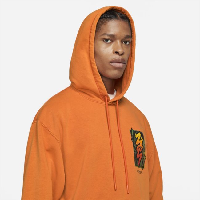 Mikina Nike Dri-FIT Zion Performance Hoodie Oranžová | DH0598-893, 0