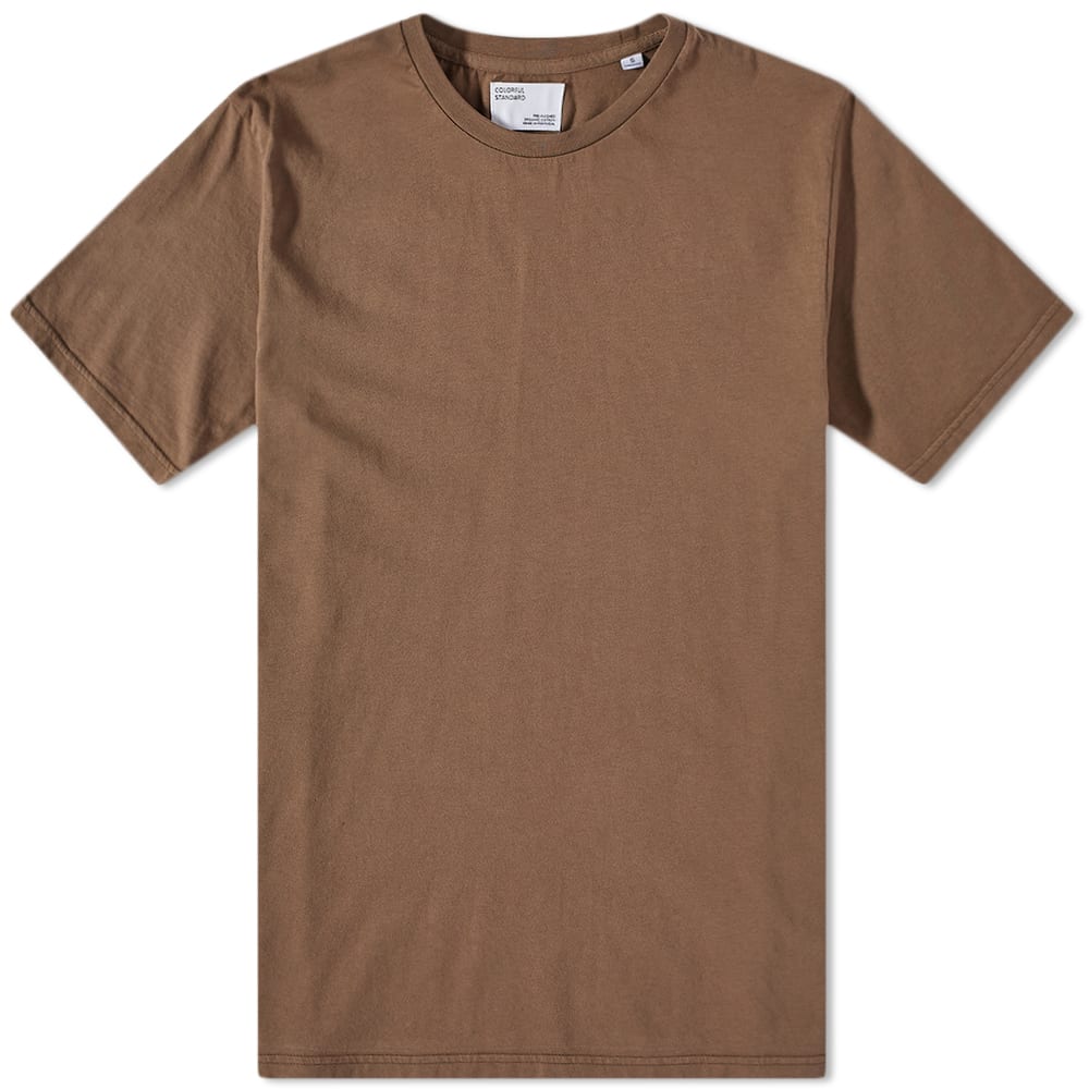 Tričko Colorful Standard Classic Organic Tee Cedar Brown Hnedá | CS1001-CDB, 0