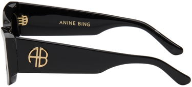 Slnečné okuliare Anine Bing Madrid Black Sunglasses Čierna | A-12-0180-000, 2
