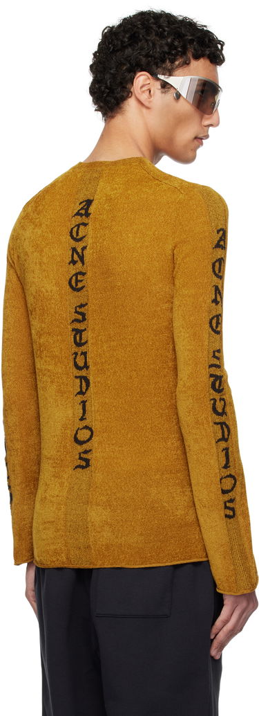 Sveter Acne Studios Acne Studios Velour Sweater Hnedá | B60355-, 2