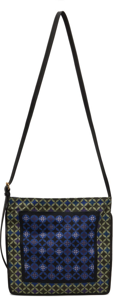 Tote bag Dries Van Noten Dries Van Noten Scarf Print Tote Bag Zelené | 252-011503-791, 0
