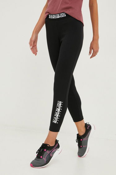Legíny Napapijri Box Leggings Čierna | NP0A4GKT0411, 0