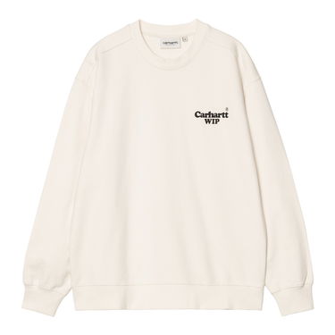 Mikina Carhartt WIP Women's Button Sweatshirt Biela | I034721_9, 0