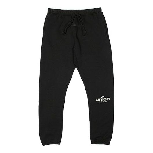 Tepláky Fear of God Fear of God Essentials x Union LA Vintage Sweatpants Čierna | FOG-FW21-090, 0
