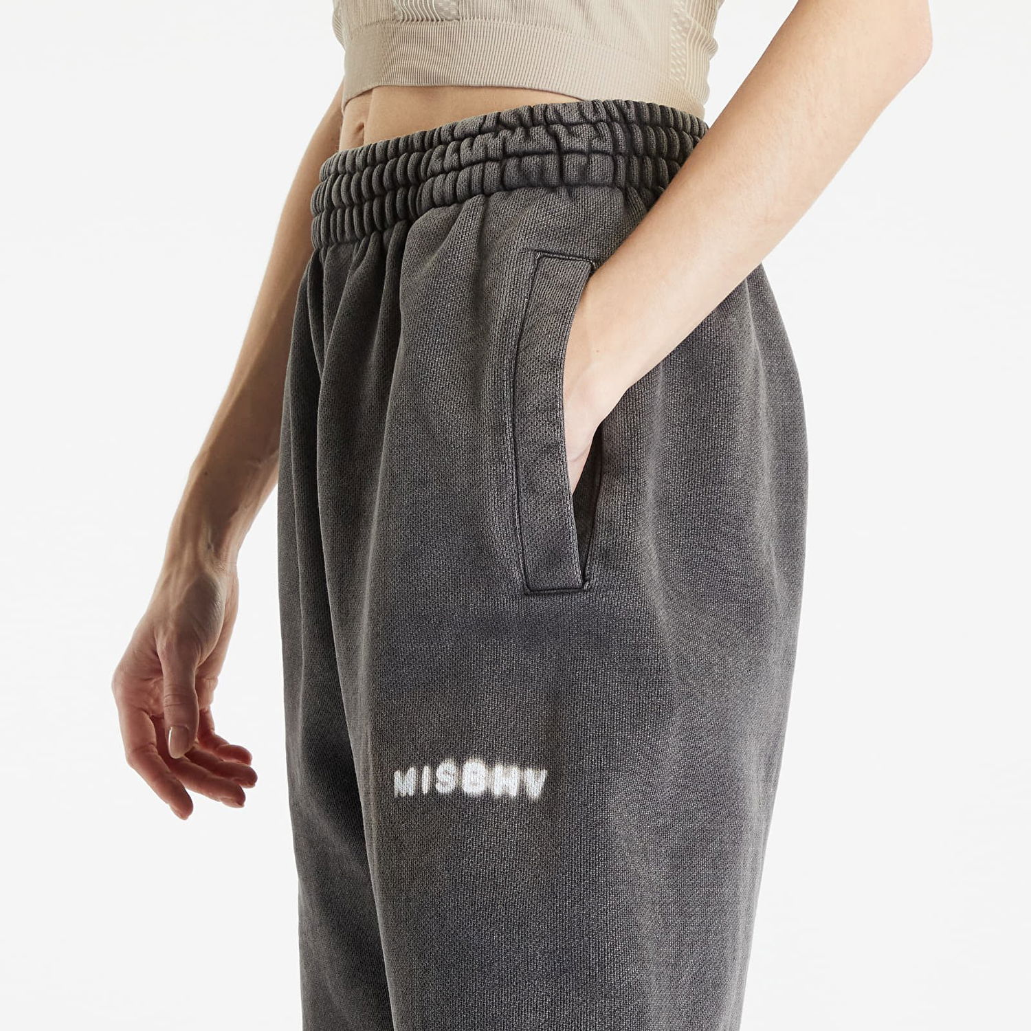 Tepláky MISBHV Community Sweatpants Šedá | 230M305, 1