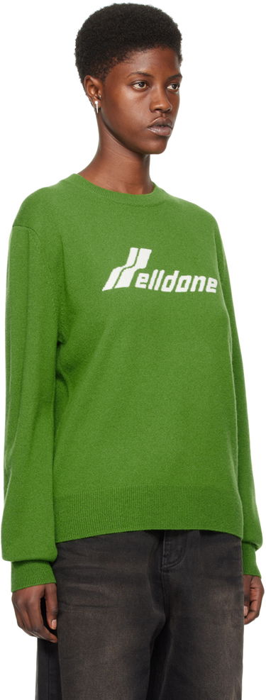 Sveter We11done Jacquard Sweater Zelené | WD-KT0-24-605-U-OV, 1