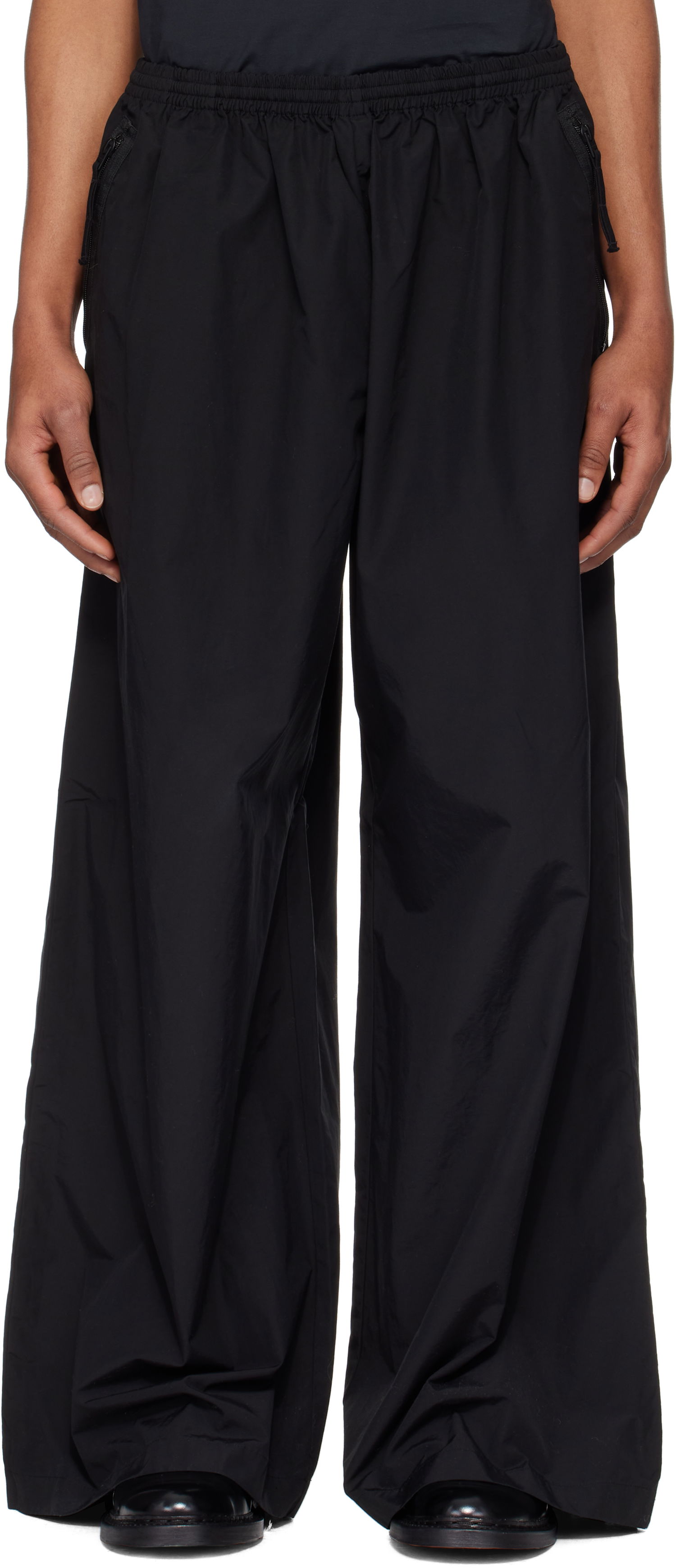 Tepláky Acne Studios Acne Studios Relaxed Fit Trousers Čierna | BK0670-, 0
