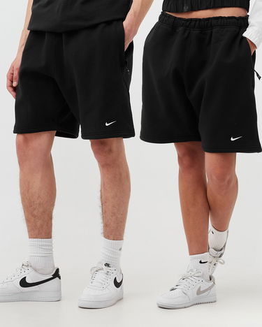 Šortky Nike Solo Swoosh Fleece Shorts Čierna | 195869339108, 1