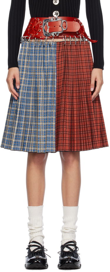 Sukňa Chopova Lowena Chopova Lowena Ethel Knee Carabiner Midi Skirt Modrá | 3197, 0