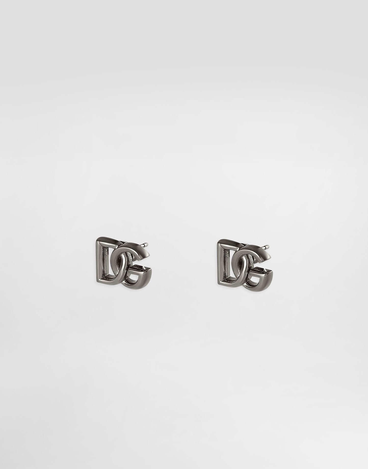 Náušnice Dolce & Gabbana Dolce & Gabbana DG Logo Stud Earrings Metalická | WER5M1W1111G7657, 1