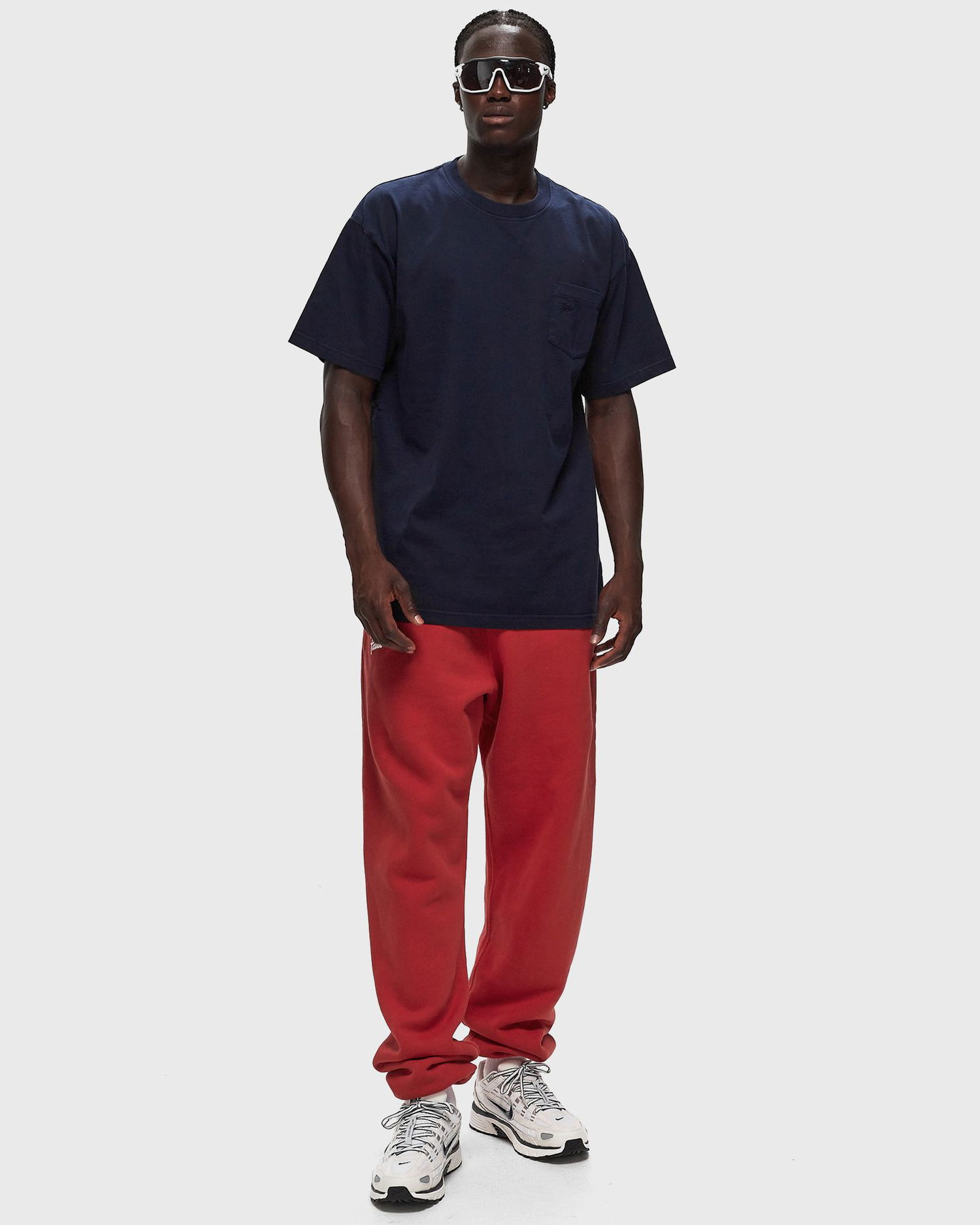 Tričko Patta Basic Washed Pocket T-Shirt Navy | POC-BW24-1000-290-0276-153, 1