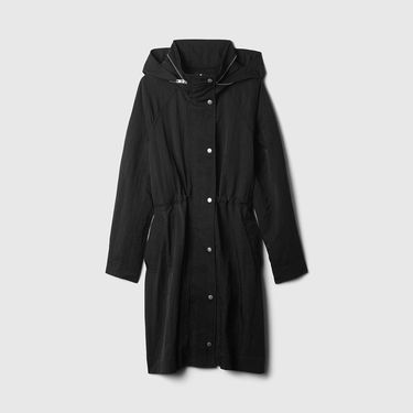 Bunda GAP Jacket Nylon Parka Black M Čierna | 498993-00, 4