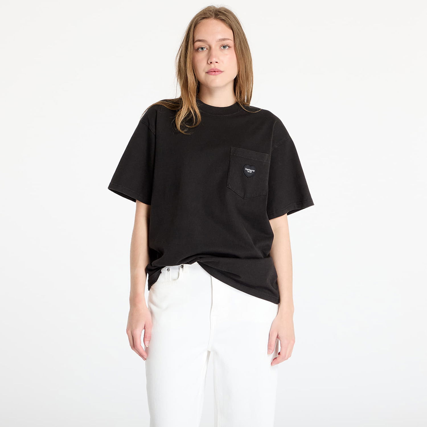 Tričko Carhartt WIP Short Sleeve Ingo Pocket T-Shirt Garment Dyed Čierna | I034486.89GD, 1