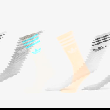 Ponožky adidas Originals Cozy Mid-Cut Crew Socks 2-Pack Rôznofarebný | HL9423, 0