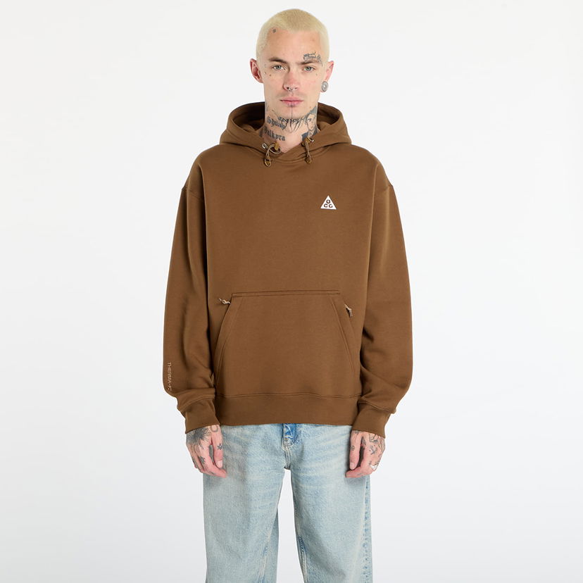 Mikina Nike ACG ACG Tuff Fleece Pullover Hoodie Hnedá | DZ3392-235