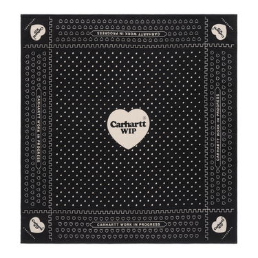 Šál Carhartt WIP Heart Bandana Heart Bandana Čierna | I033225_24M_XX, 2