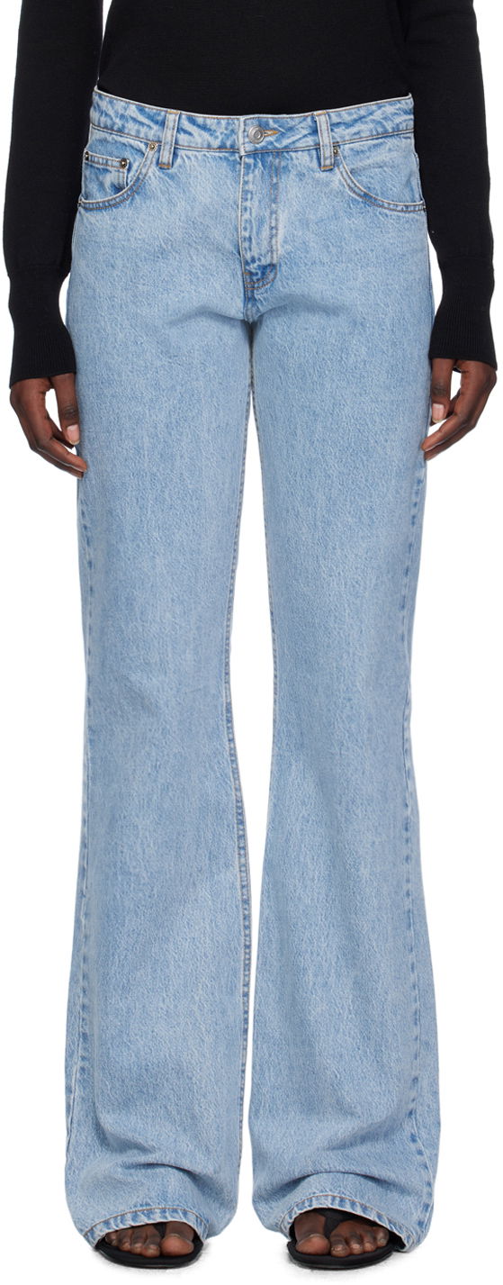 Džínsy Coperni Faded Jeans Modrá | COPP53202, 0