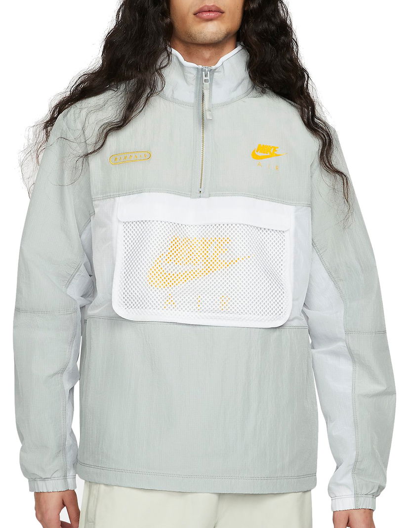 Vetrovka Nike Nike Air Woven Jacket Šedá | dm5213-073