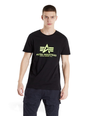 Alpha Industries Basic T-Shirt Neon Print 100501NP 478