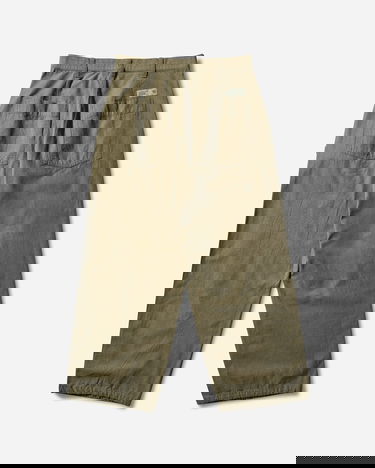Nohavice Neighborhood Wide Baker Pants Zelené | 251ZANH-PTM07 OD, 2