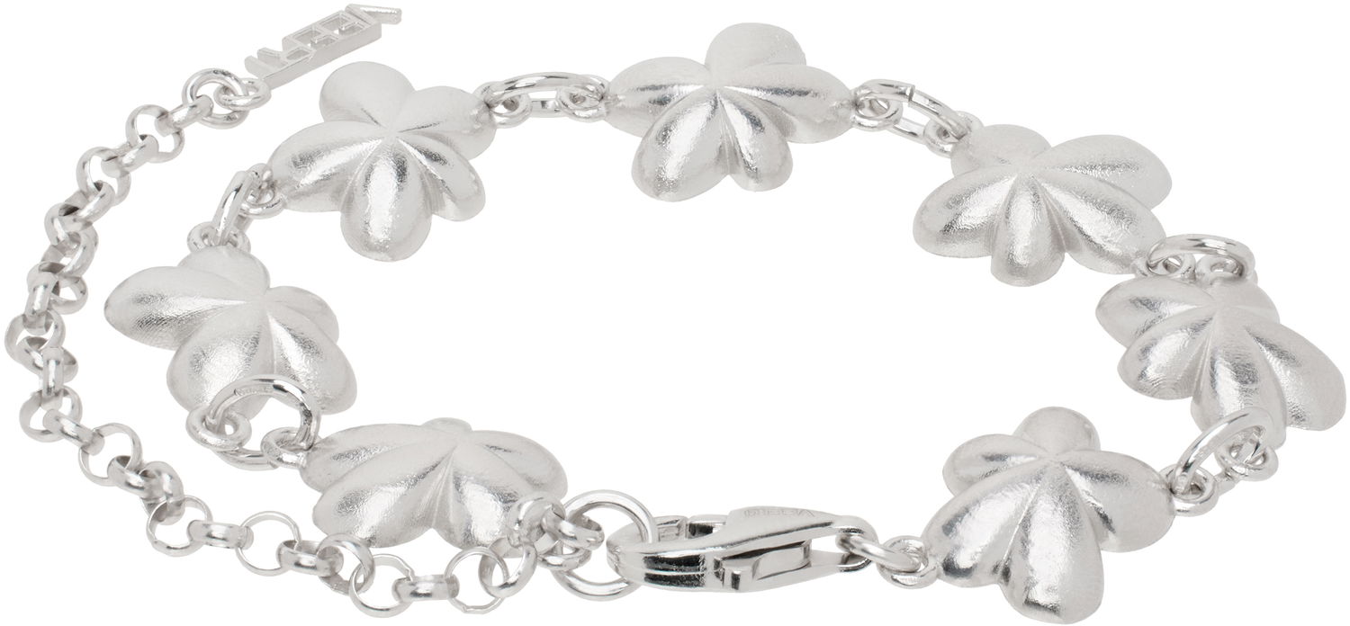 Náramok VEERT Flower Bracelet Biela | BR02RH-WG, 1