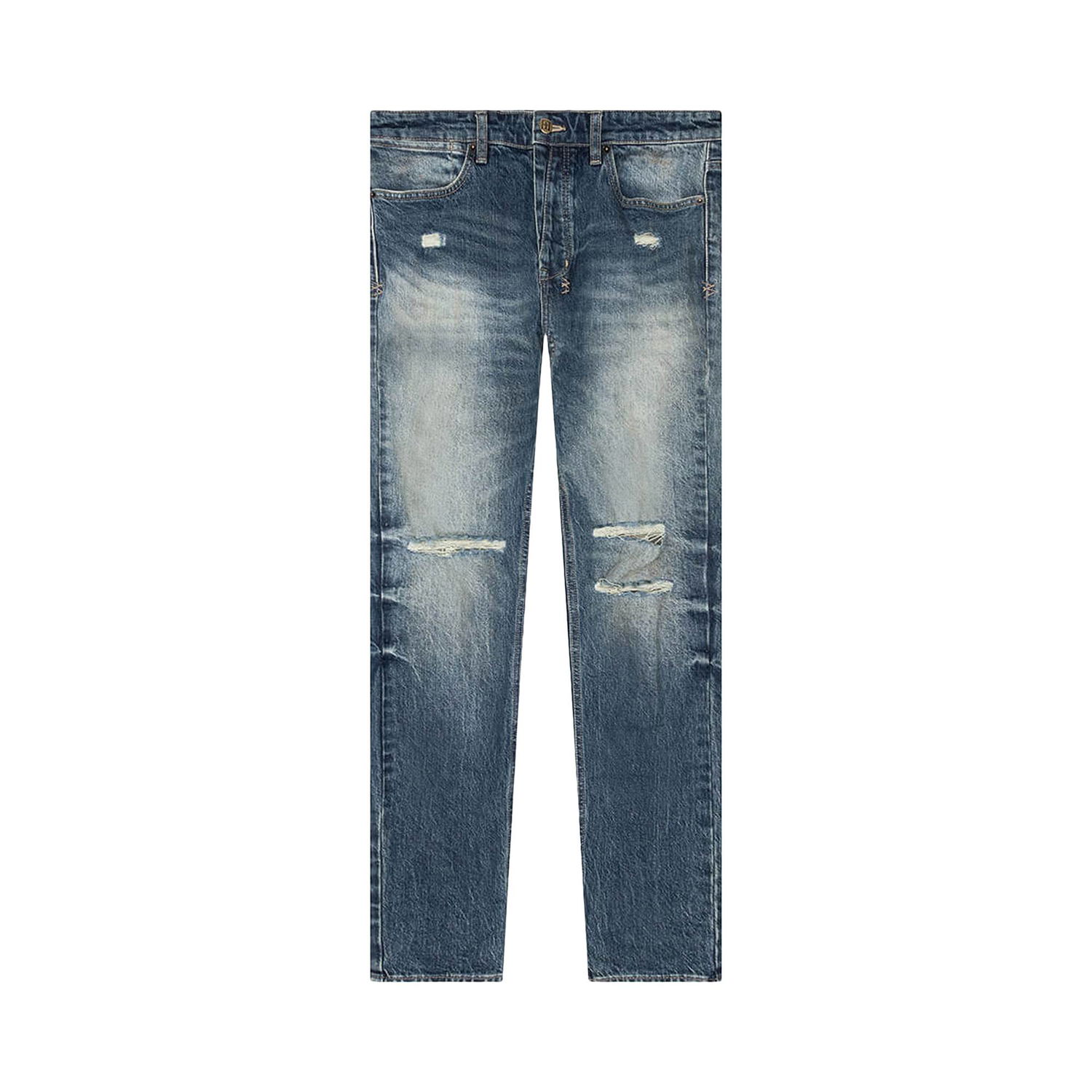 Džínsy Ksubi Ksubi Van Winkle Trashed Jeans Modrá | 5000006428, 1