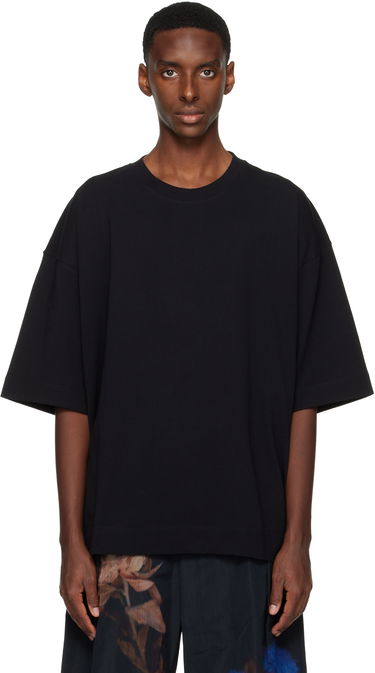 Tričko Dries Van Noten Dries Van Noten Oversized T-shirt Čierna | 252-021112-2603, 0