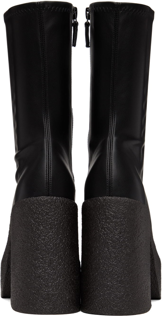 Tenisky a topánky Stella McCartney Skyla Heeled Platform Boots Čierna | 800252W1IL0, 1