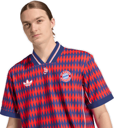 Dres adidas Performance FC Bayern Munich LFSTLR Patterned Polo Jersey Rôznofarebný | JM9421, 2