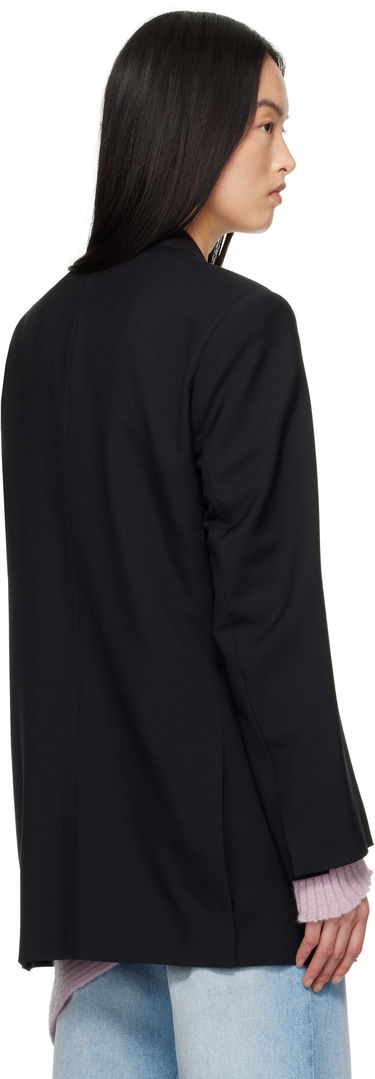Bunda Dries Van Noten Dries Van Noten Wool & Mohair Blazer Čierna | 251-010402-1381, 2