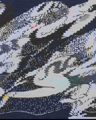 Šál KAPITAL Rainskull Bandana Modrá | EK-1692BA 1, 4