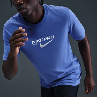 Tričko Nike M NK DF TEE PRO TRAINING Modrá | HV4131-411, 3