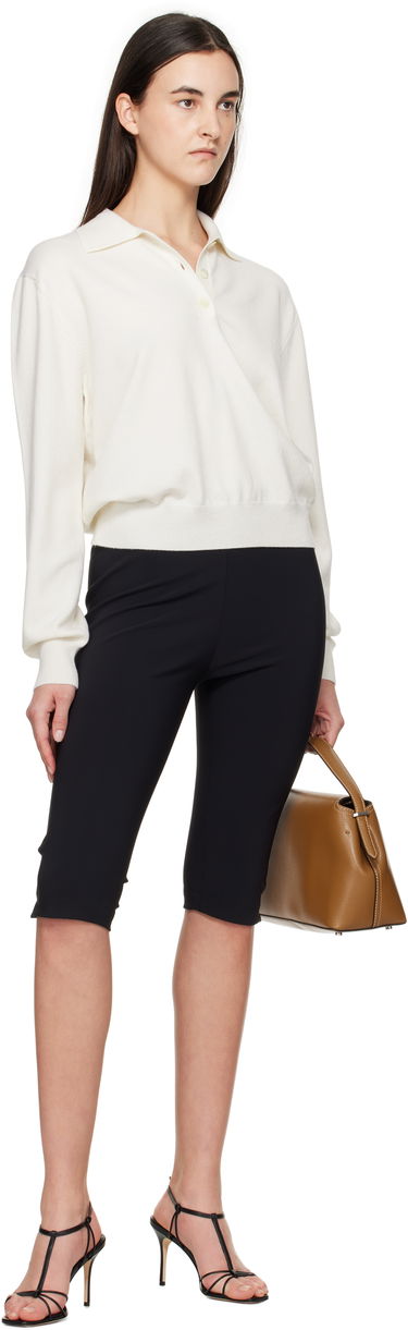 Šortky Róhe Róhe Capri Scuba Trousers Čierna | 414-30-165, 3