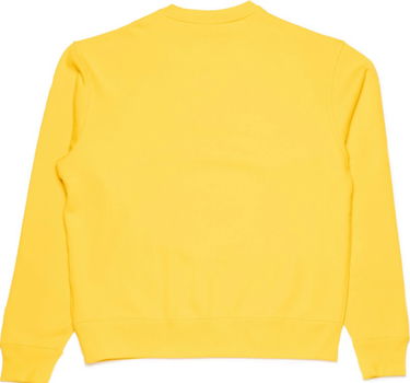 Mikina adidas Originals Pharrell Williams x Basics Crew Bold Žltá | HI5544, 4