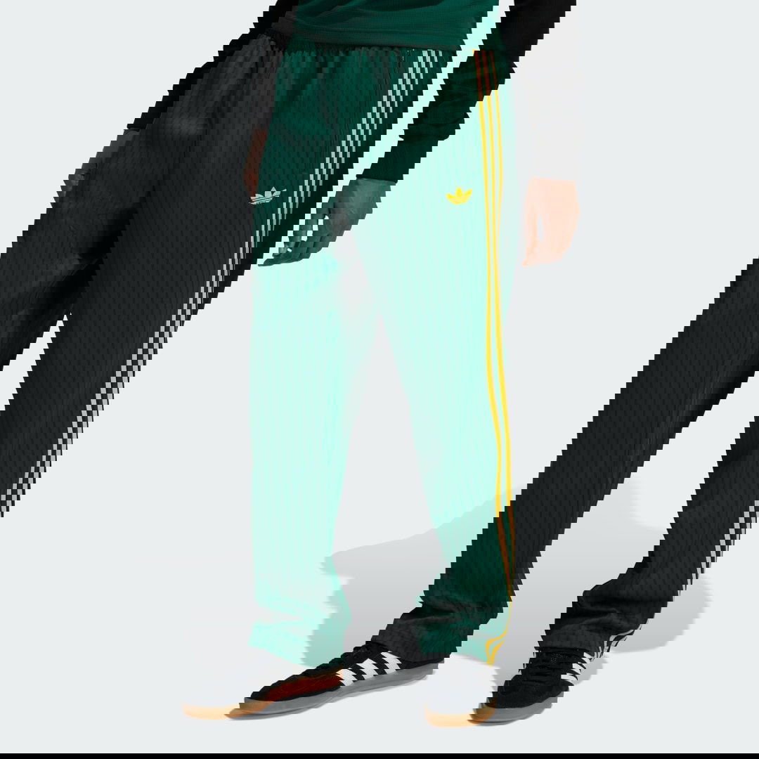 Tepláky adidas Performance FIREBIRD Loose Pinstripes Track Pants Zelené | KE3456, 0