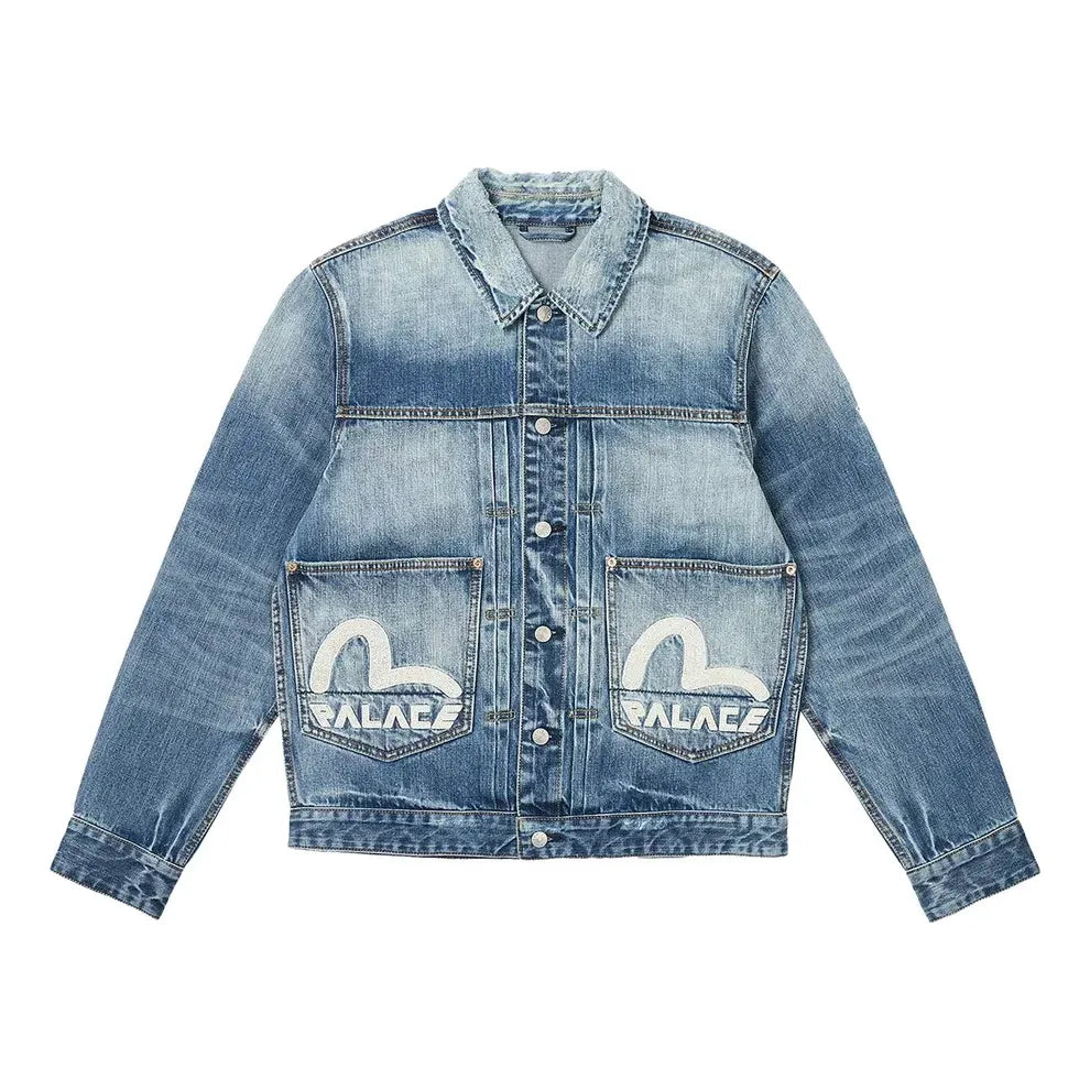 Bunda Palace Dice Denim Jacket Modrá | 2ESPAM4DJ1147XXDNINDL, 0
