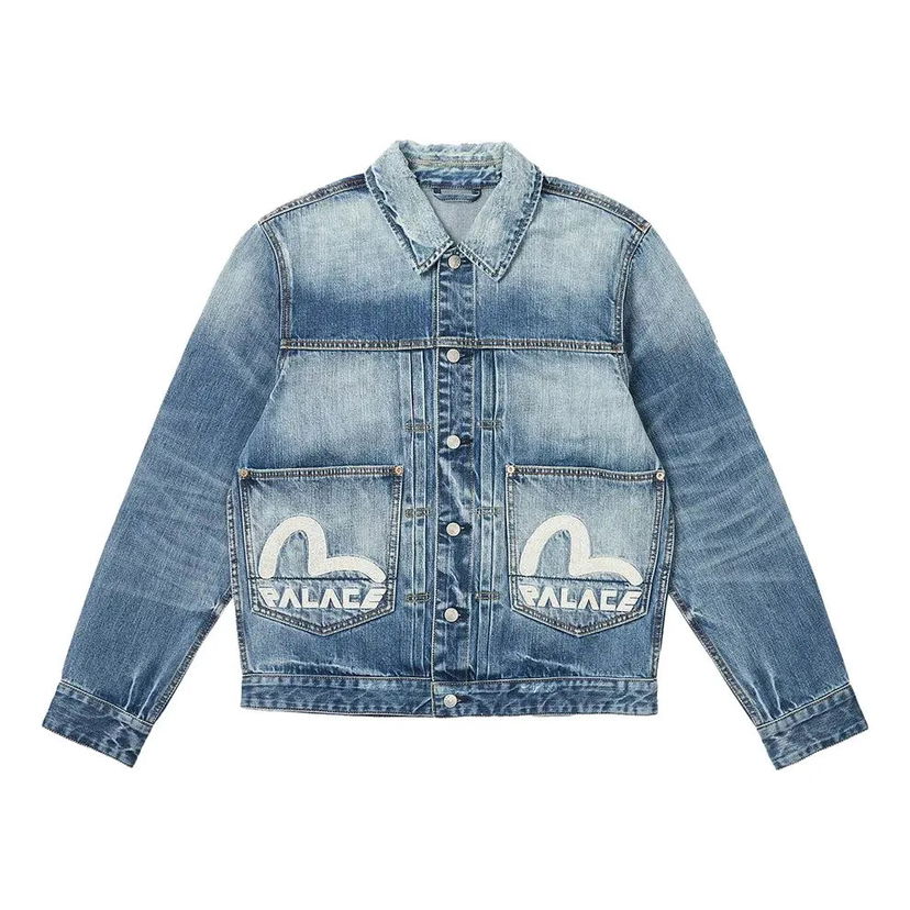 Bunda Palace Dice Denim Jacket Modrá | 2ESPAM4DJ1147XXDNINDL