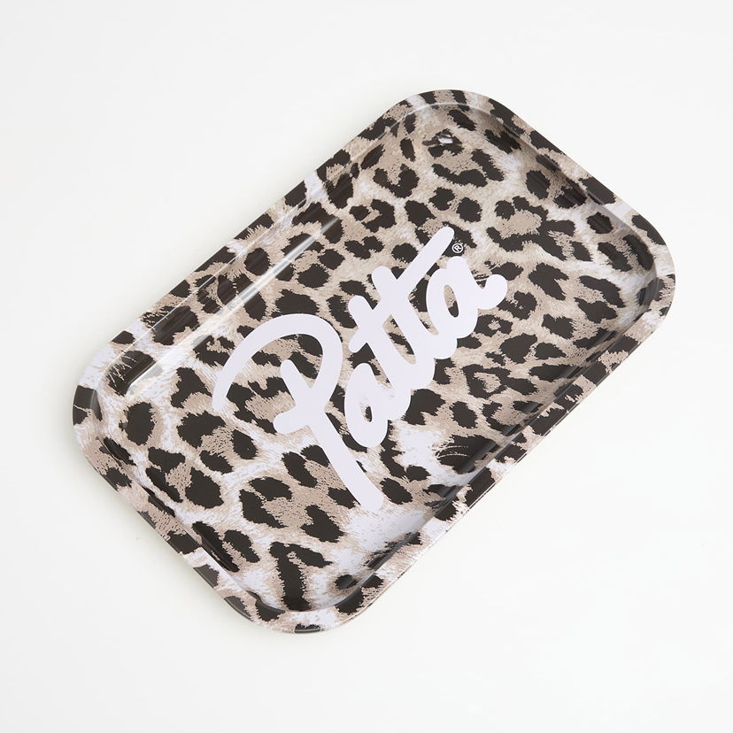 Home decor Patta Leopard Print Rolling Tray Multi Universal Béžová | POC-AW25-9040-884-0009-084