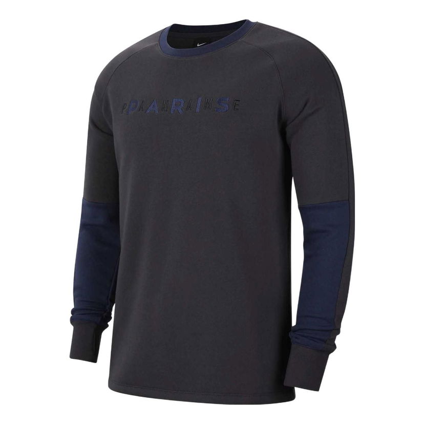 Sveter Nike PSG Fleece Crewneck Sweatshirt Čierna | AT4442-080