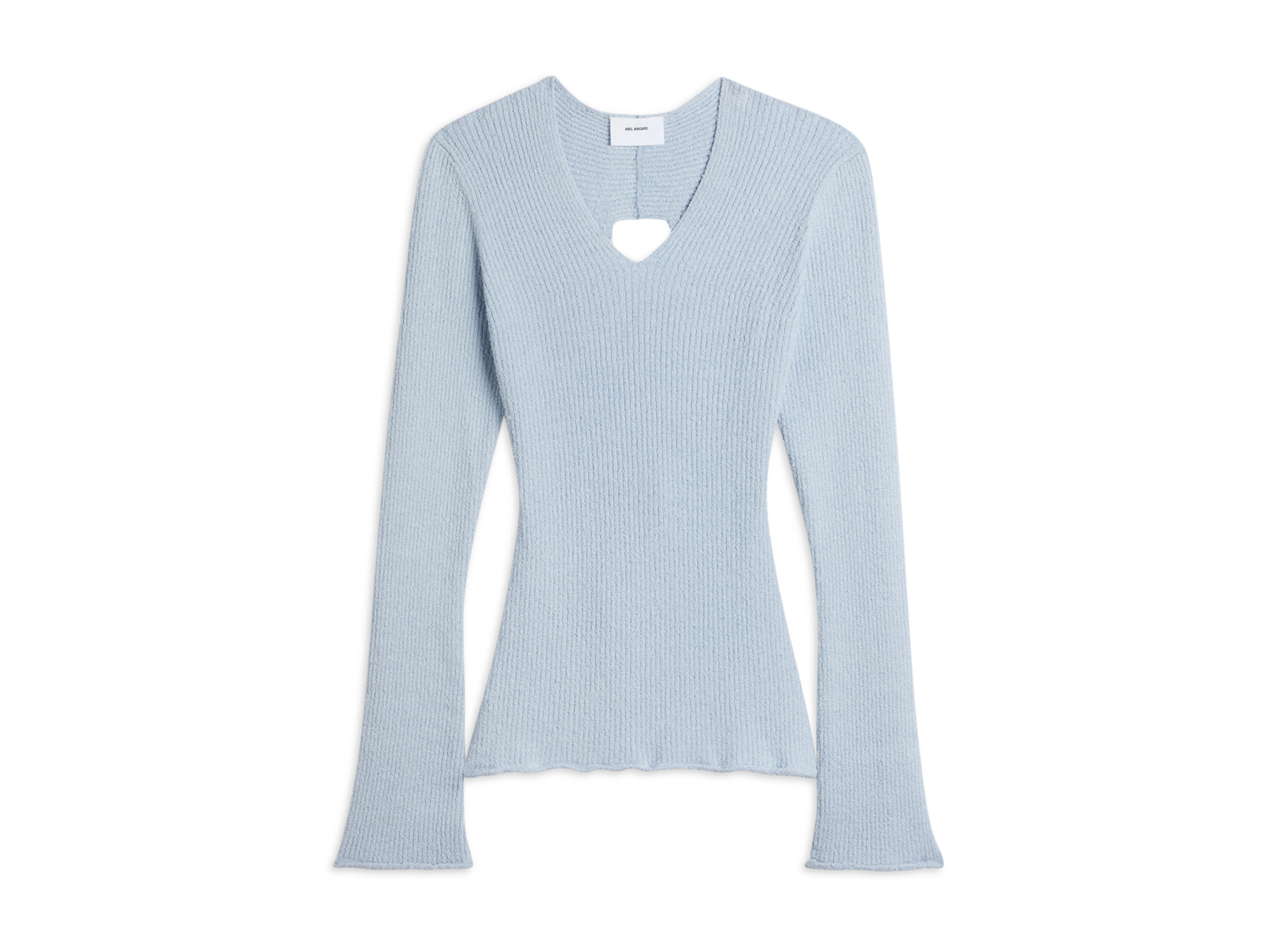 Tričko AXEL ARIGATO Tube Rib-Knit Wrap Top Modrá | A0948004, 1