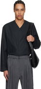 Lemaire V-Neck Button-Up Shirt