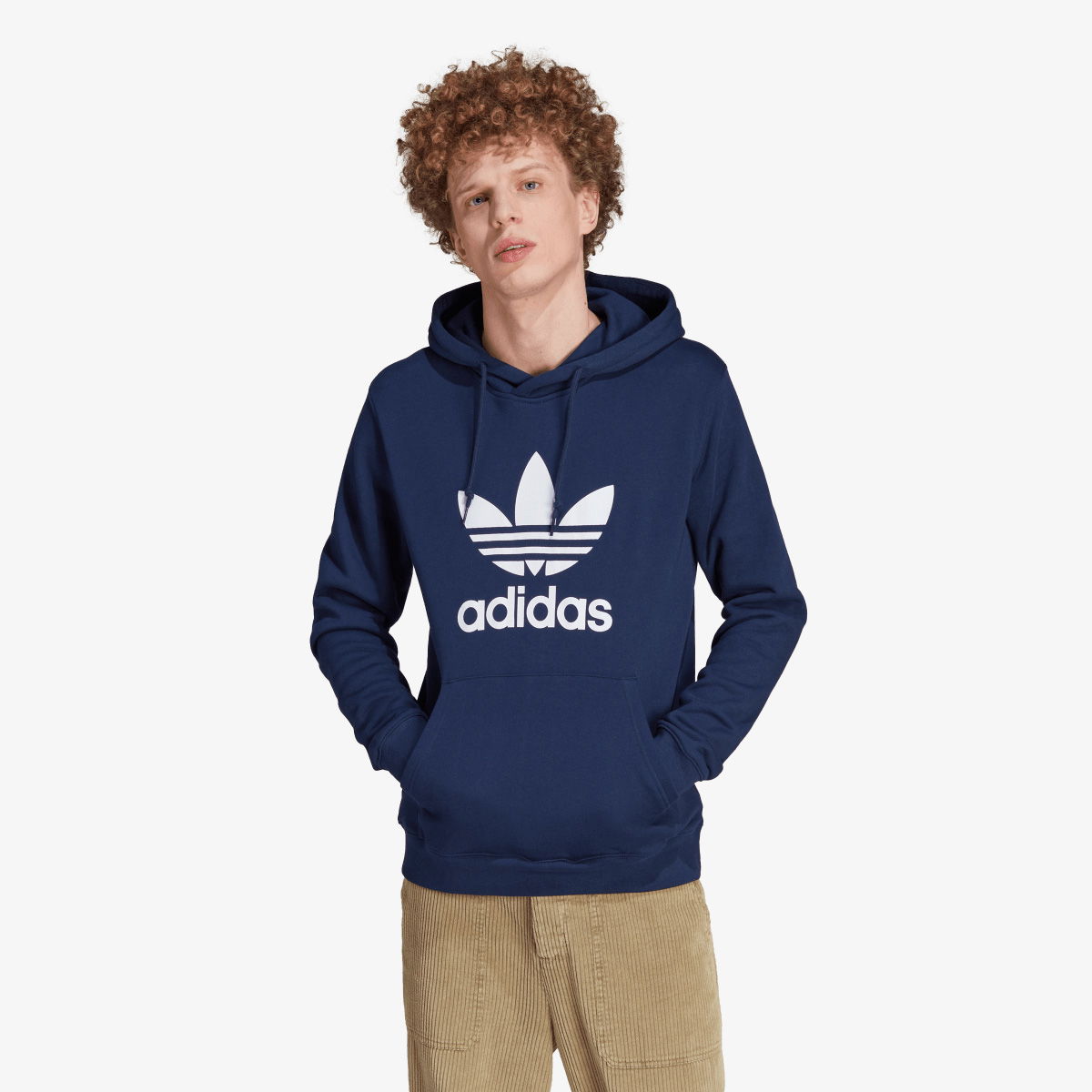Mikina adidas Originals Adicolor Classics Trefoil Hoodie Navy | IM4496, 0