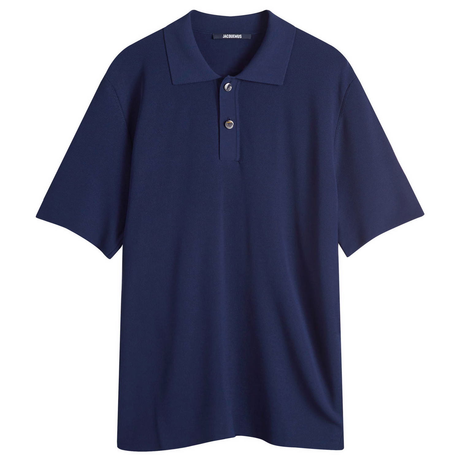 Polo tričko Jacquemus Knit Polo, Size Large Modrá | 24E246KN296-2379-390, 0