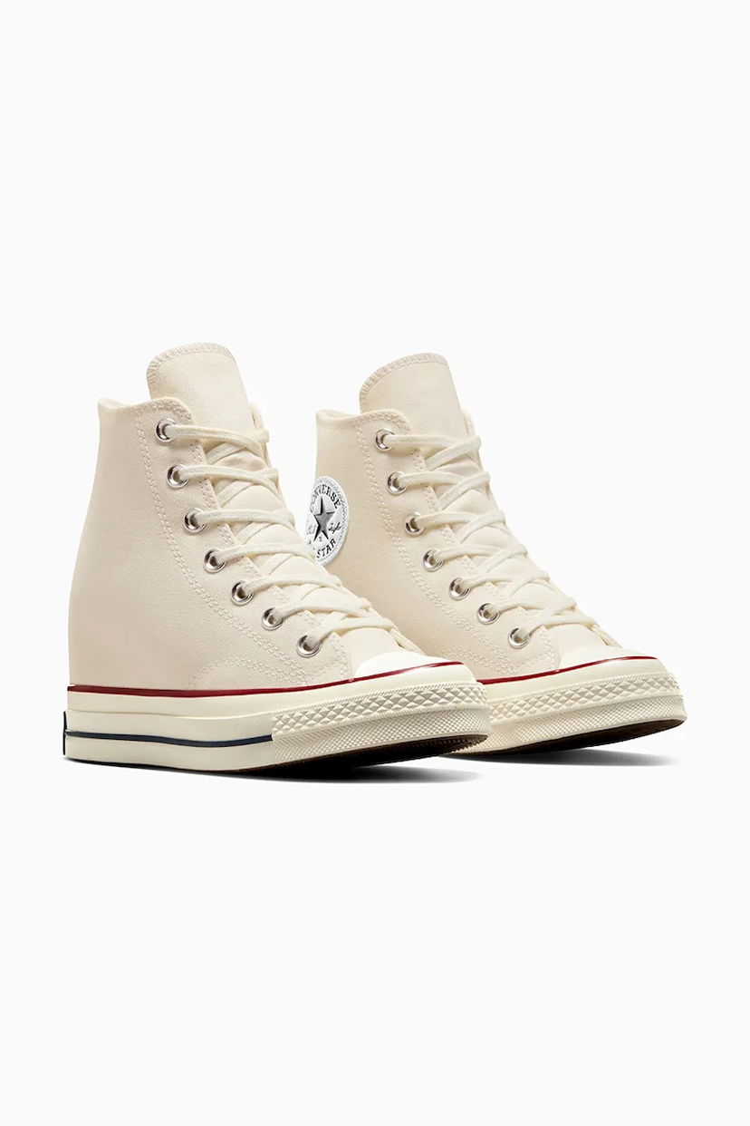 Tenisky a topánky Converse Chuck 70 Wedge Platform Biela | A12562C