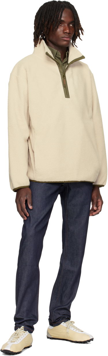 Sveter A.P.C. A.P.C. Willy Fleece Pullover Béžová | PSAIF-H27990, 3