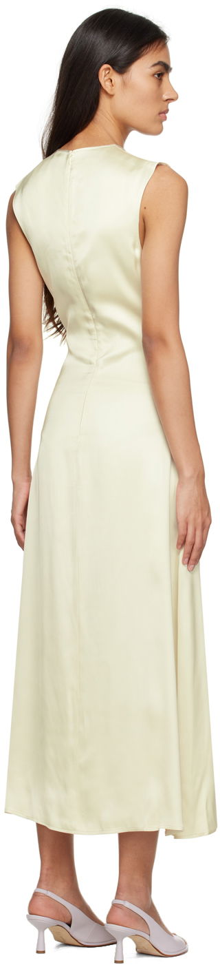 Šaty Loulou de Saison Loulou de Saison Copan Cutout Maxi Dress Žltá | COPAN, 2