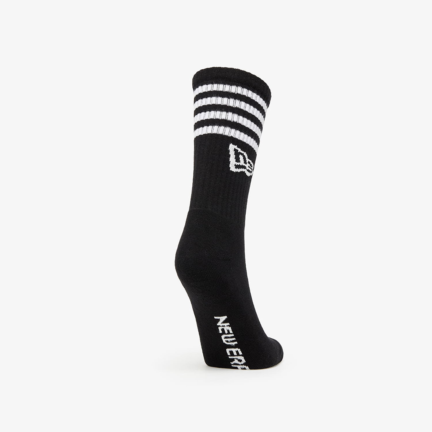 Ponožky New Era Stripe Crew 3-Pack Čierna | 13113627, 1