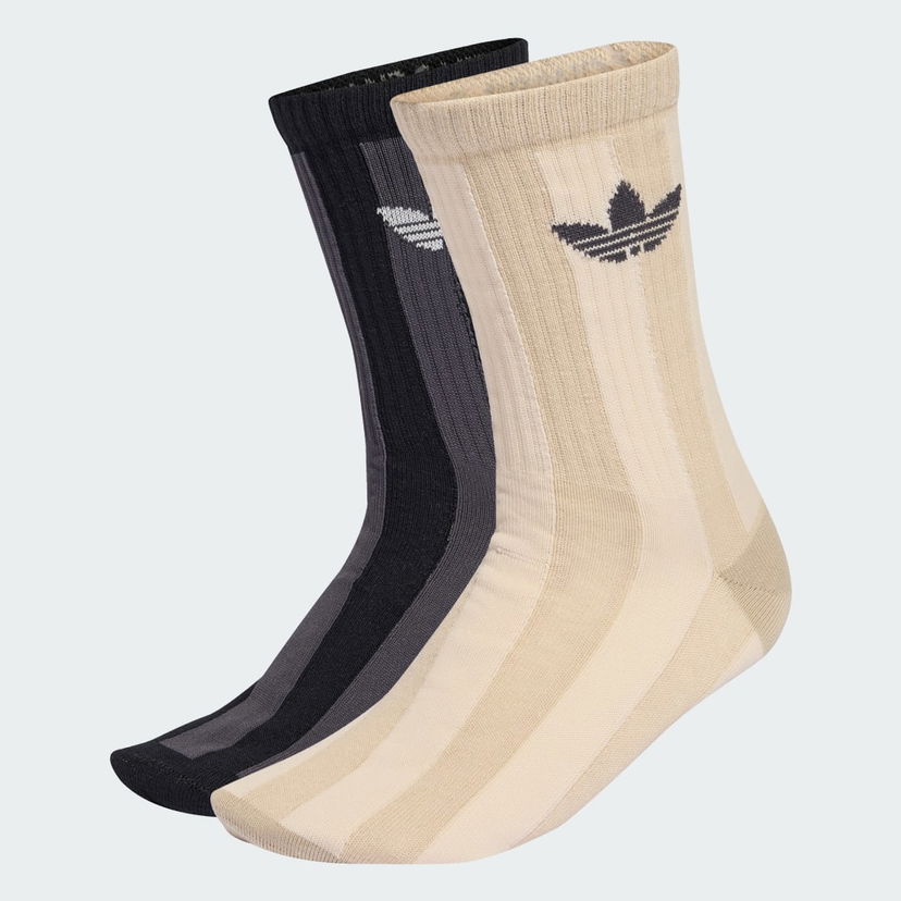 Ponožky adidas Performance Striped Crew Socks 2-Pack Rôznofarebný | KD0963