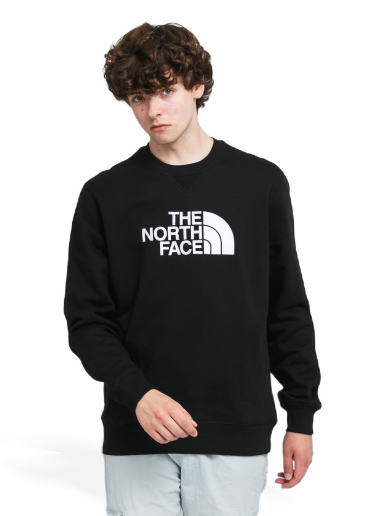 Mikina The North Face Drew Peak Crew Sweatshirt Čierna | NF0A4SVRKY41